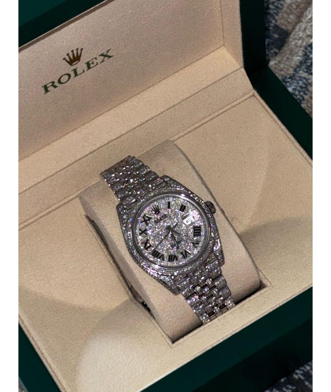 ROLEX Белые часы, фото 5