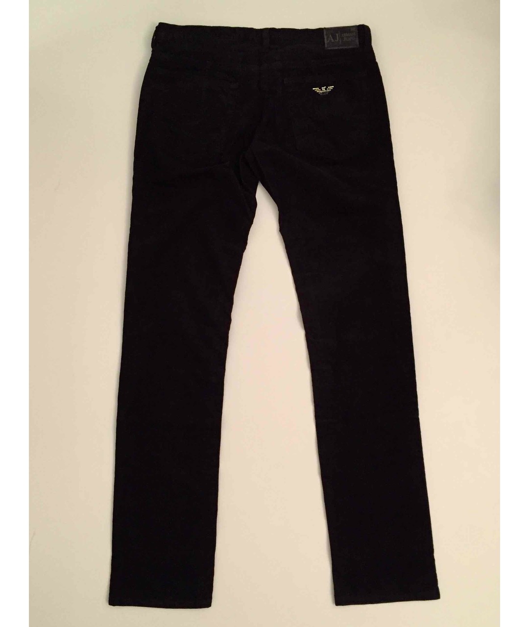 ARMANI JUNIOR Черные хлопковые детские джинсы, фото 2