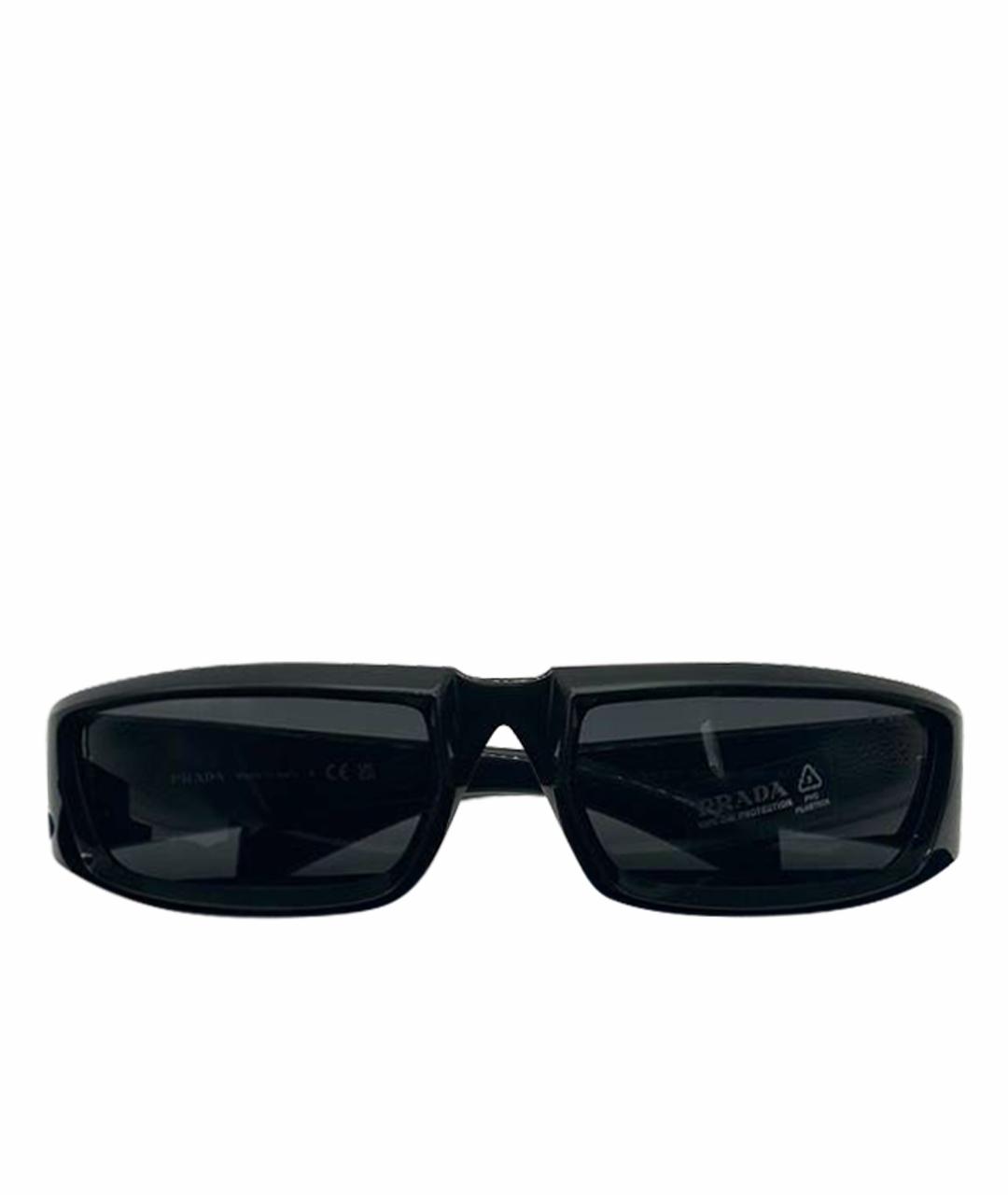 PRADA Черные солнцезащитные очки, фото 1