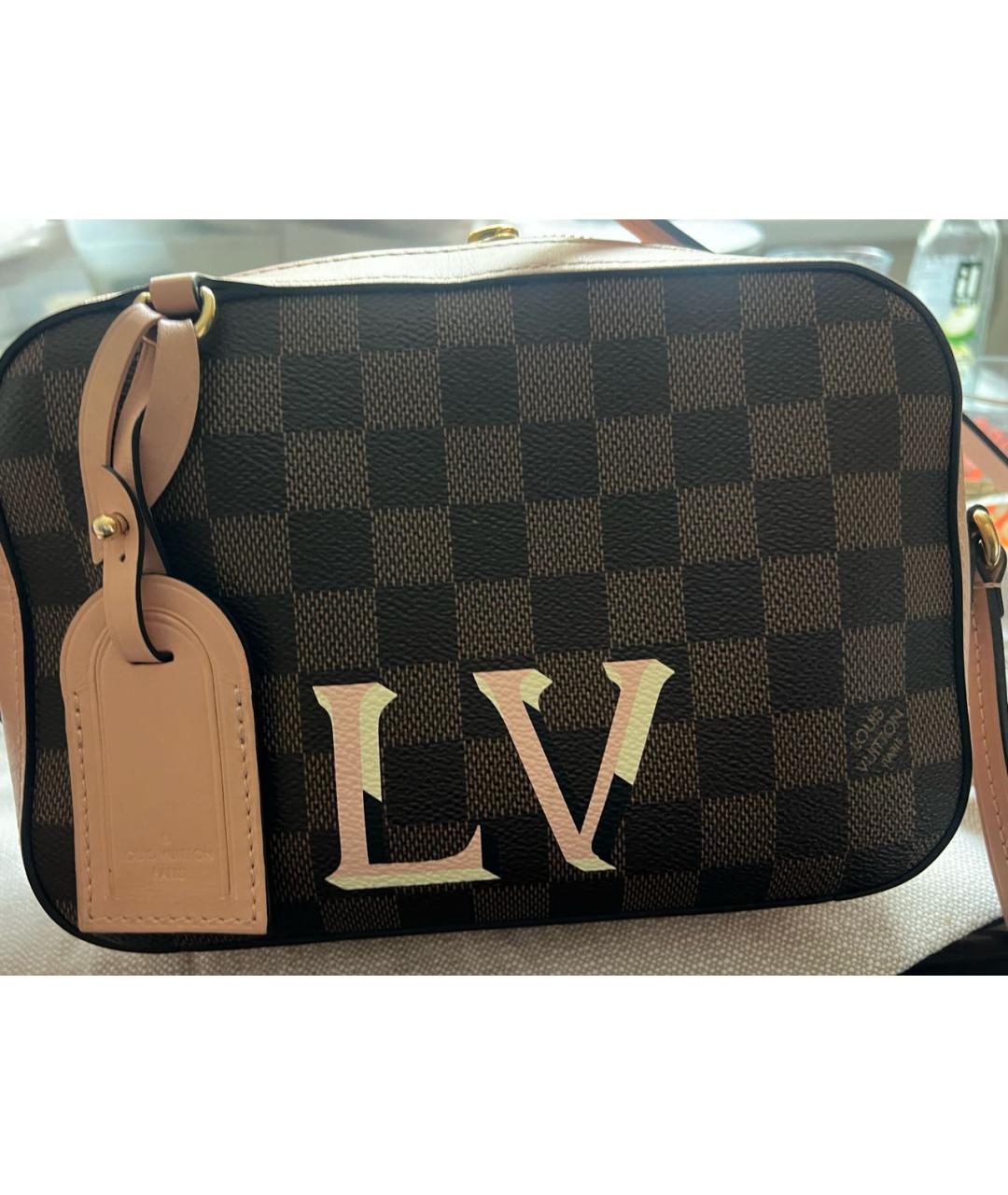 LOUIS VUITTON Коричневая сумка через плечо, фото 2