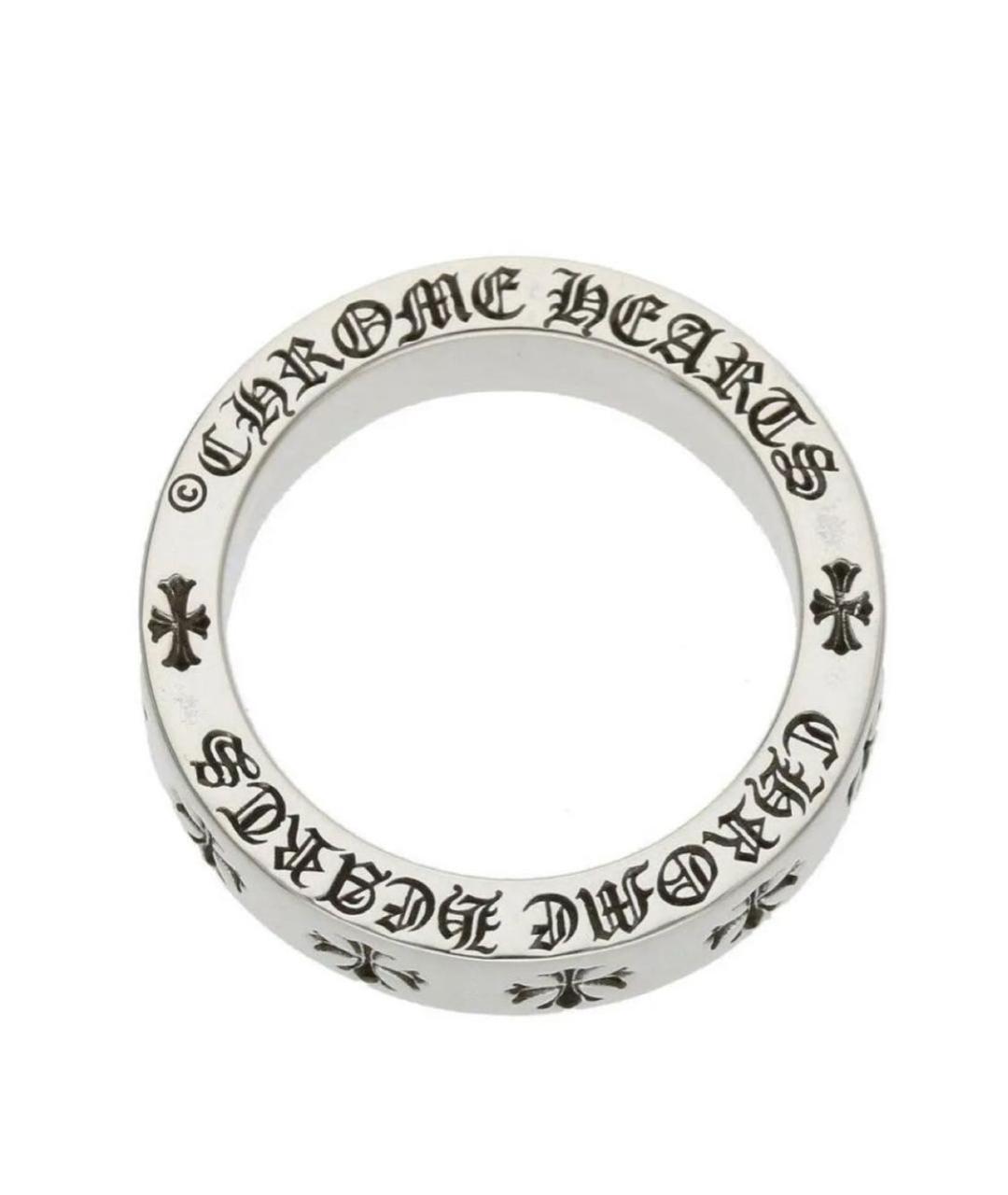 CHROME HEARTS Серебряное серебряное кольцо, фото 3