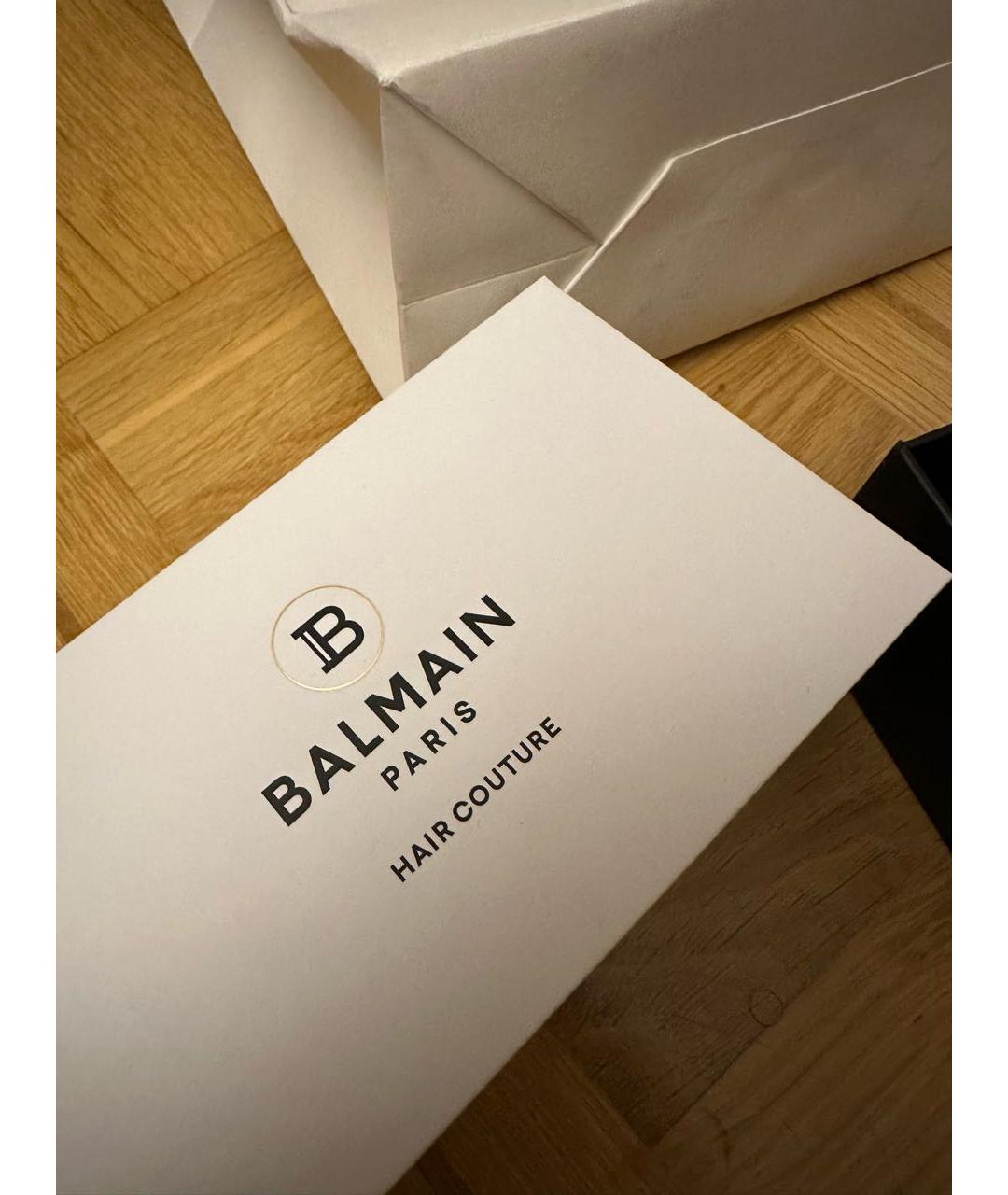 BALMAIN Белая заколка, фото 5