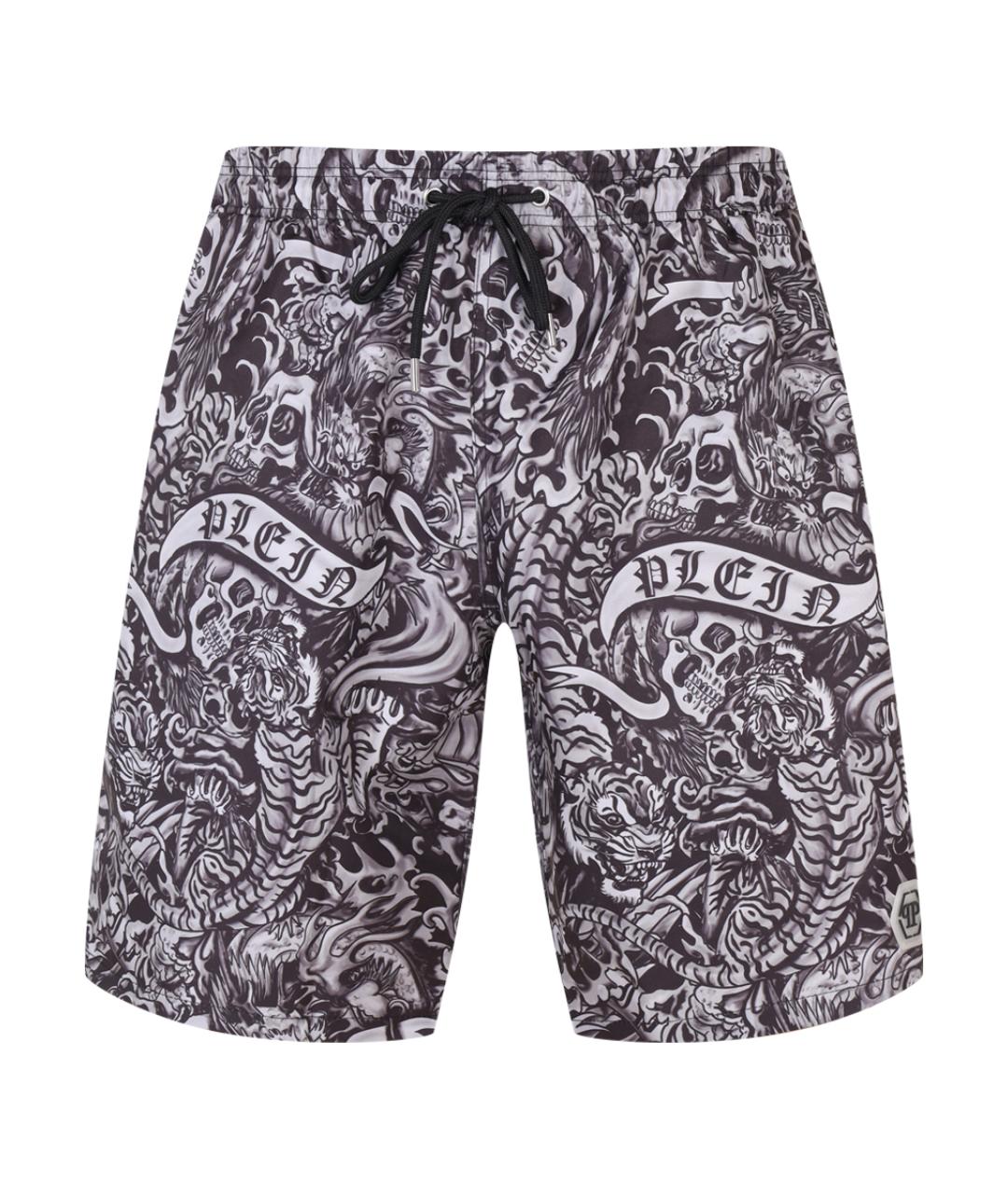 PHILIPP PLEIN Черные шорты, фото 1