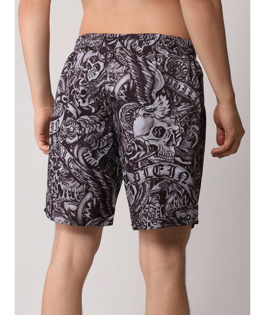 PHILIPP PLEIN Черные шорты, фото 3