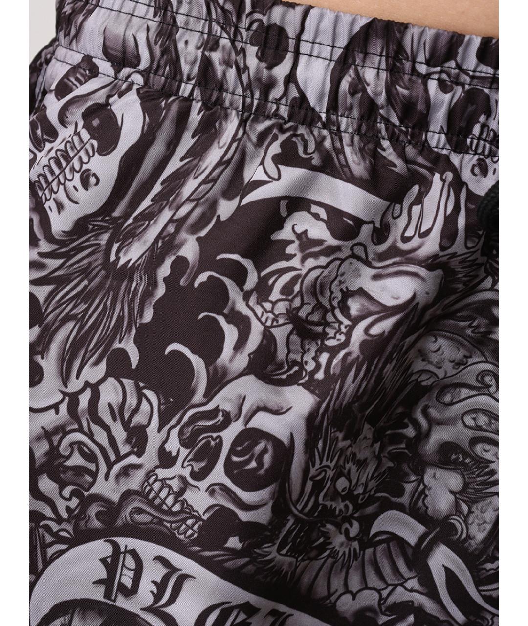PHILIPP PLEIN Черные шорты, фото 4