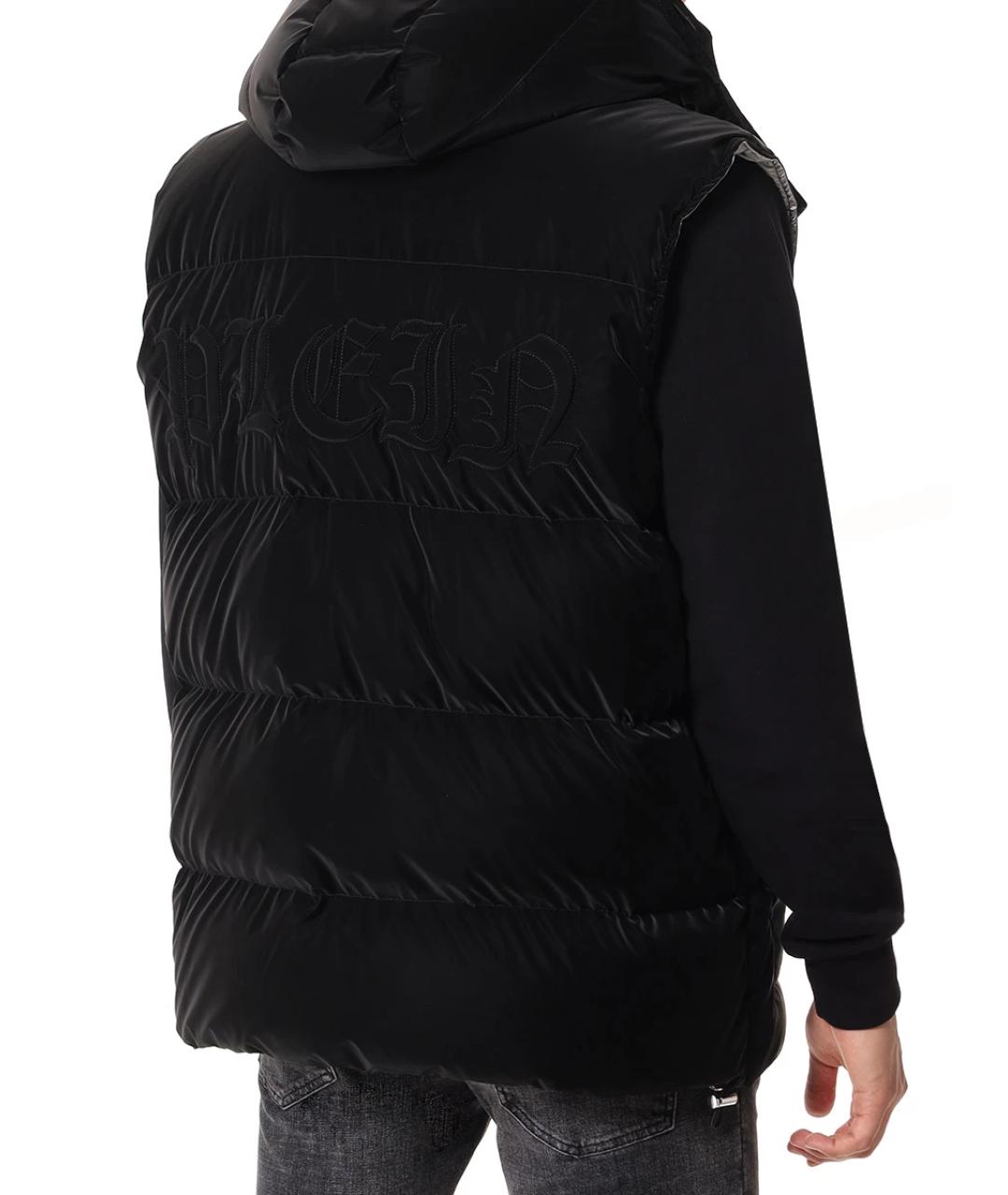 PHILIPP PLEIN Черный жилет, фото 3