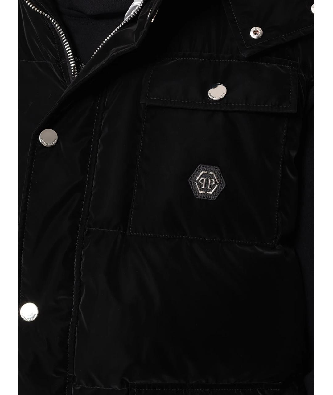 PHILIPP PLEIN Черный жилет, фото 5