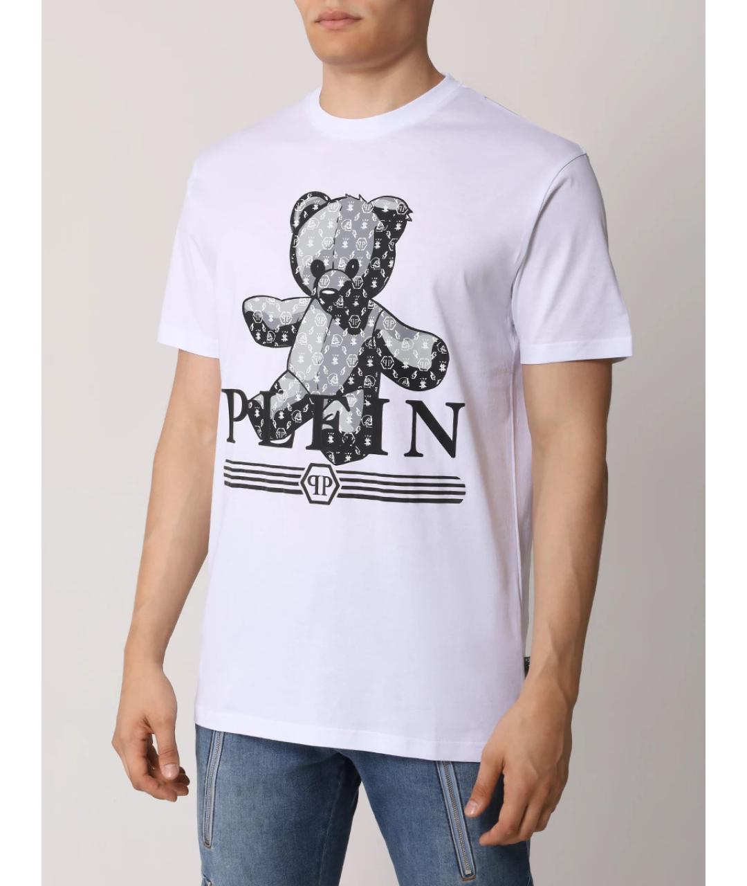 PHILIPP PLEIN Белая футболка, фото 4