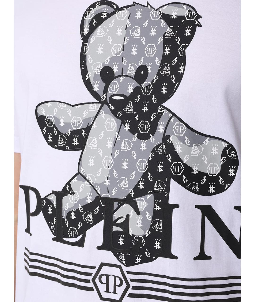 PHILIPP PLEIN Белая футболка, фото 5
