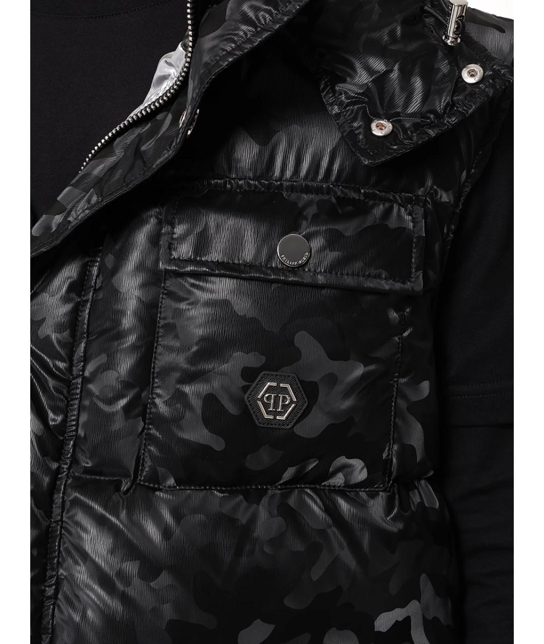 PHILIPP PLEIN Черный жилет, фото 5
