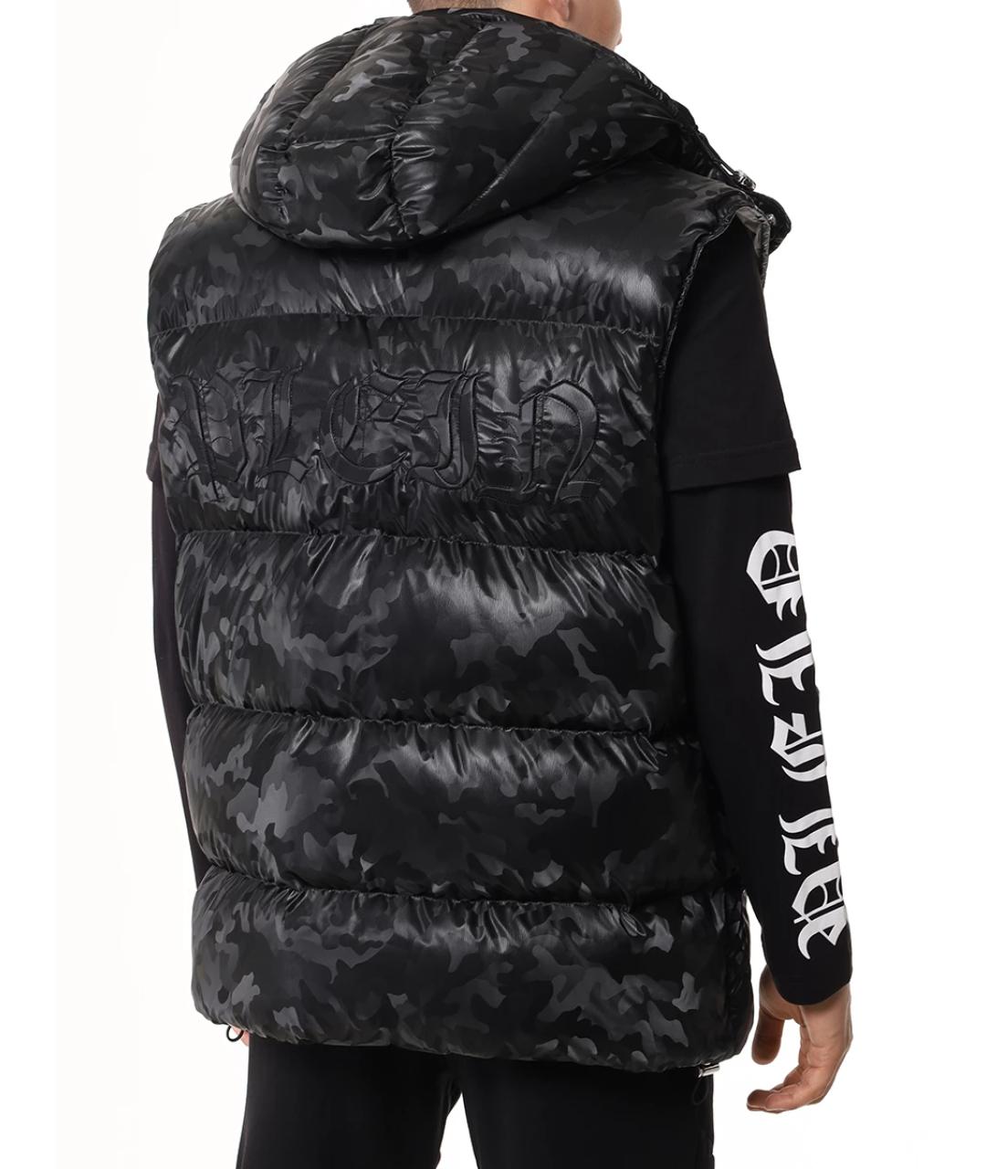 PHILIPP PLEIN Черный жилет, фото 3