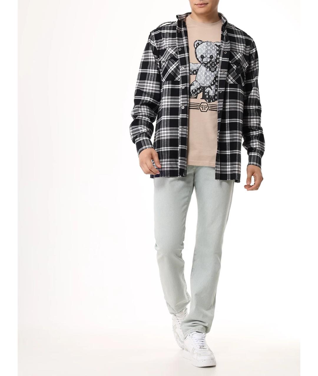 PHILIPP PLEIN Бежевая футболка, фото 2