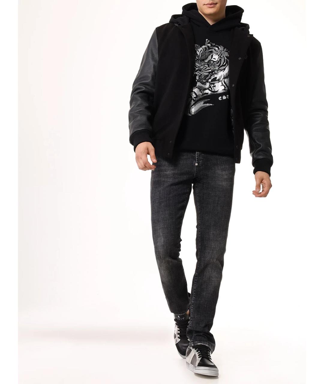 PHILIPP PLEIN Черная куртка, фото 2