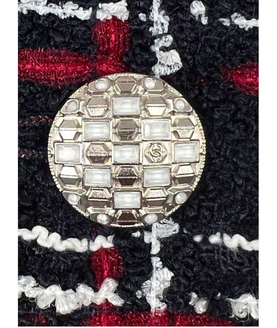 CHANEL Мульти твидовое коктейльное платье, фото 5