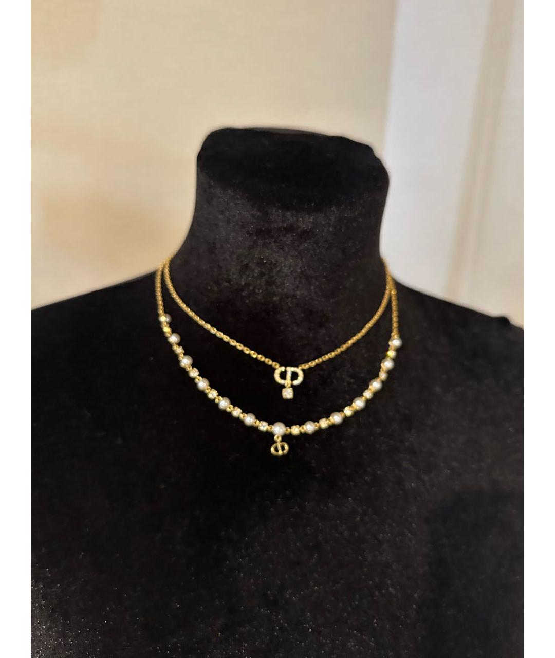 CHRISTIAN DIOR Золотая металлическая цепочка, фото 5