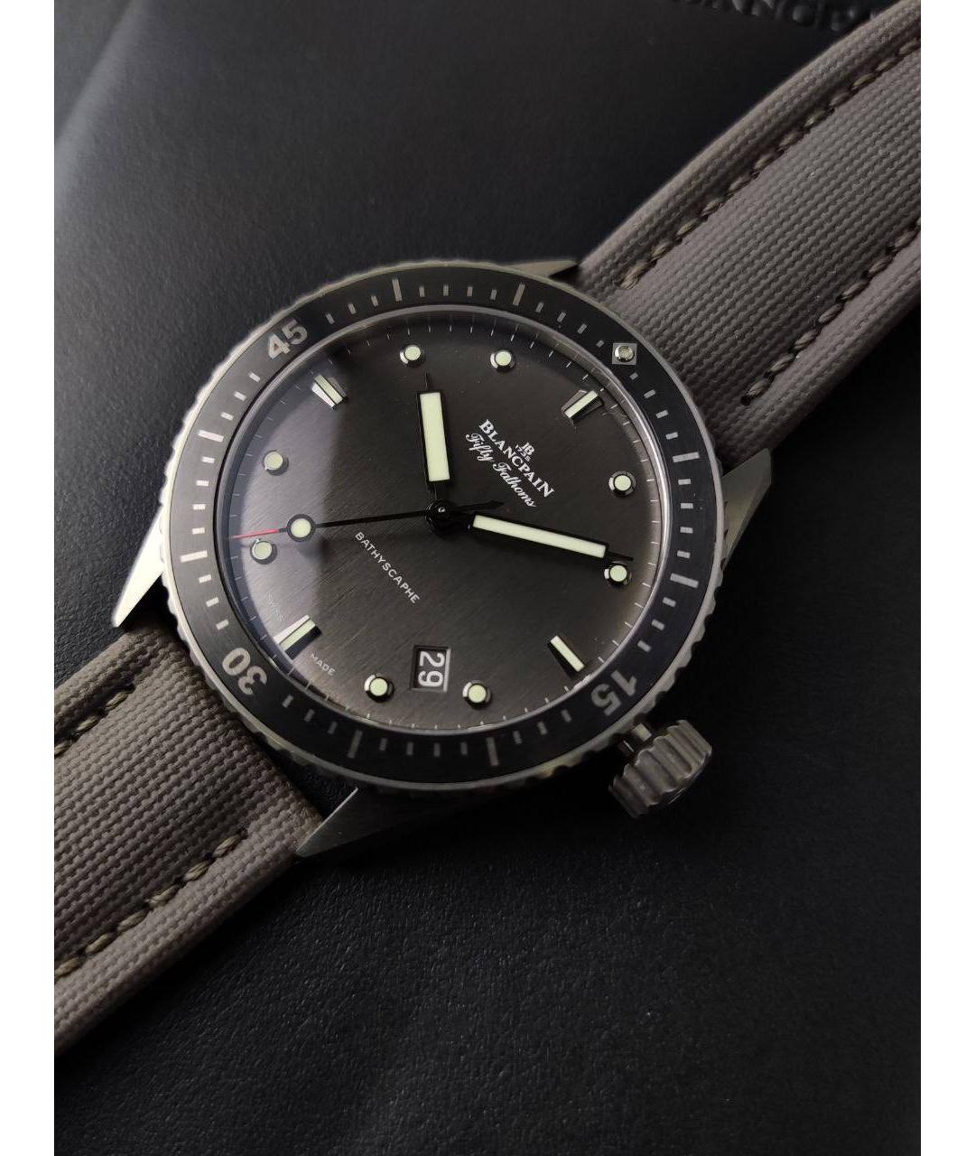 Blancpain Коричневые часы, фото 2