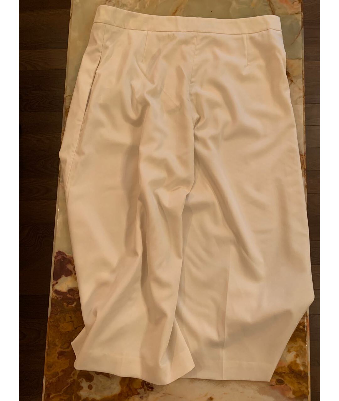 STELLA MCCARTNEY Бежевая шерстяная юбка-шорты, фото 6