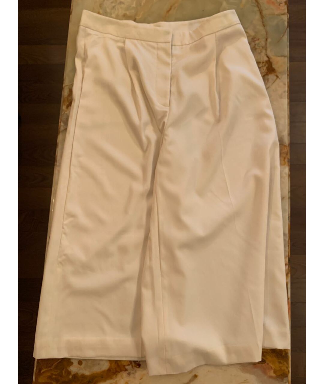STELLA MCCARTNEY Бежевая шерстяная юбка-шорты, фото 2