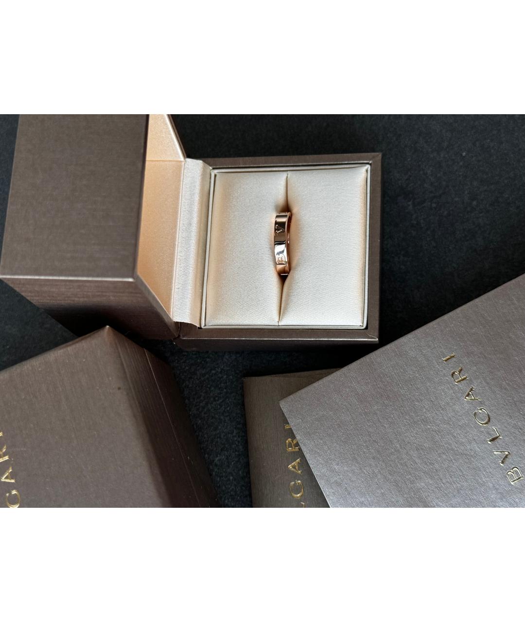 BVLGARI Розовое кольцо из розового золота, фото 4