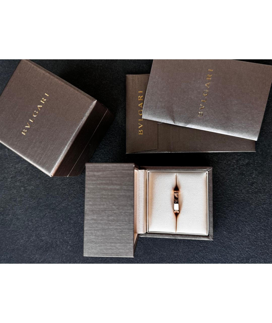 BVLGARI Розовое кольцо из розового золота, фото 2