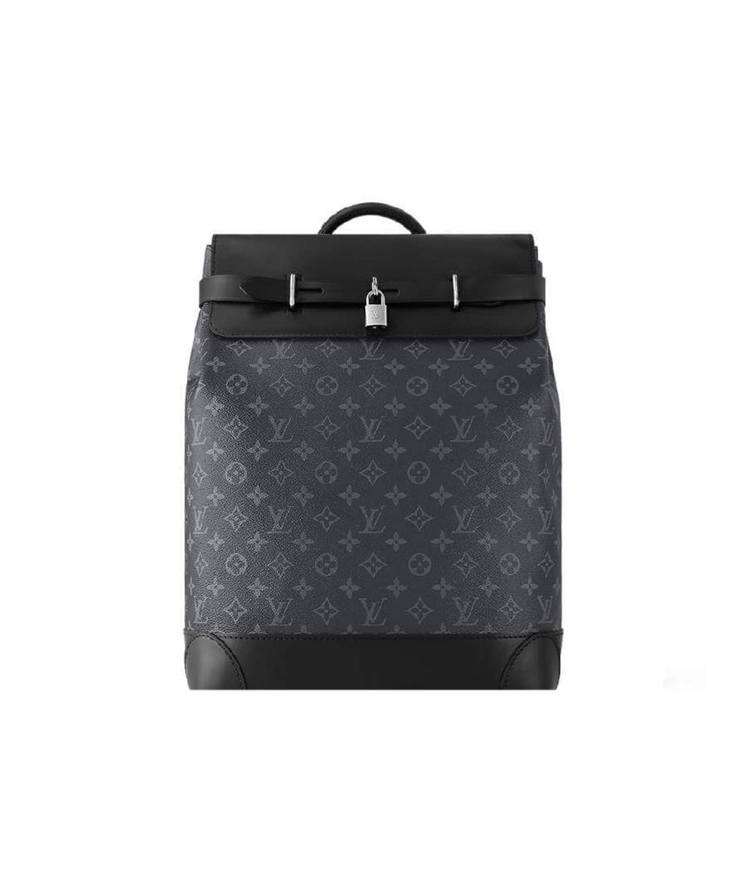 LOUIS VUITTON Серый кожаный рюкзак, фото 1