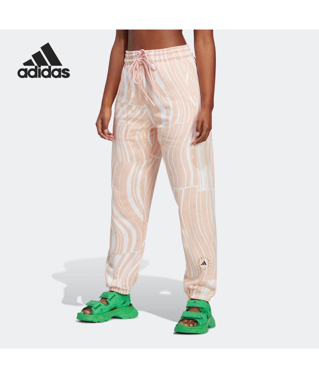 ADIDAS BY STELLA MCCARTNEY Мульти хлопковые спортивные брюки и шорты, фото 2