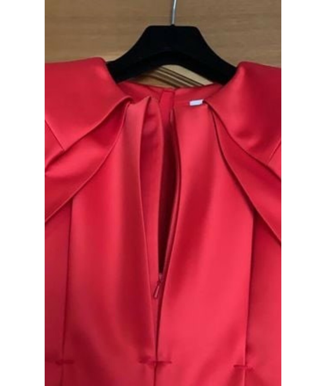 DICE KAYEK Красное шелковое вечернее платье, фото 3