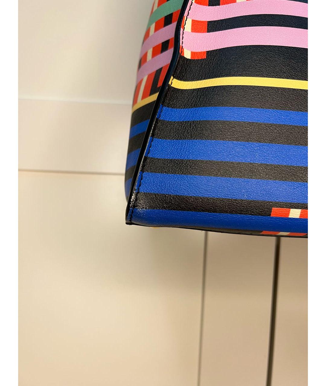 FENDI Мульти кожаная сумка тоут, фото 7
