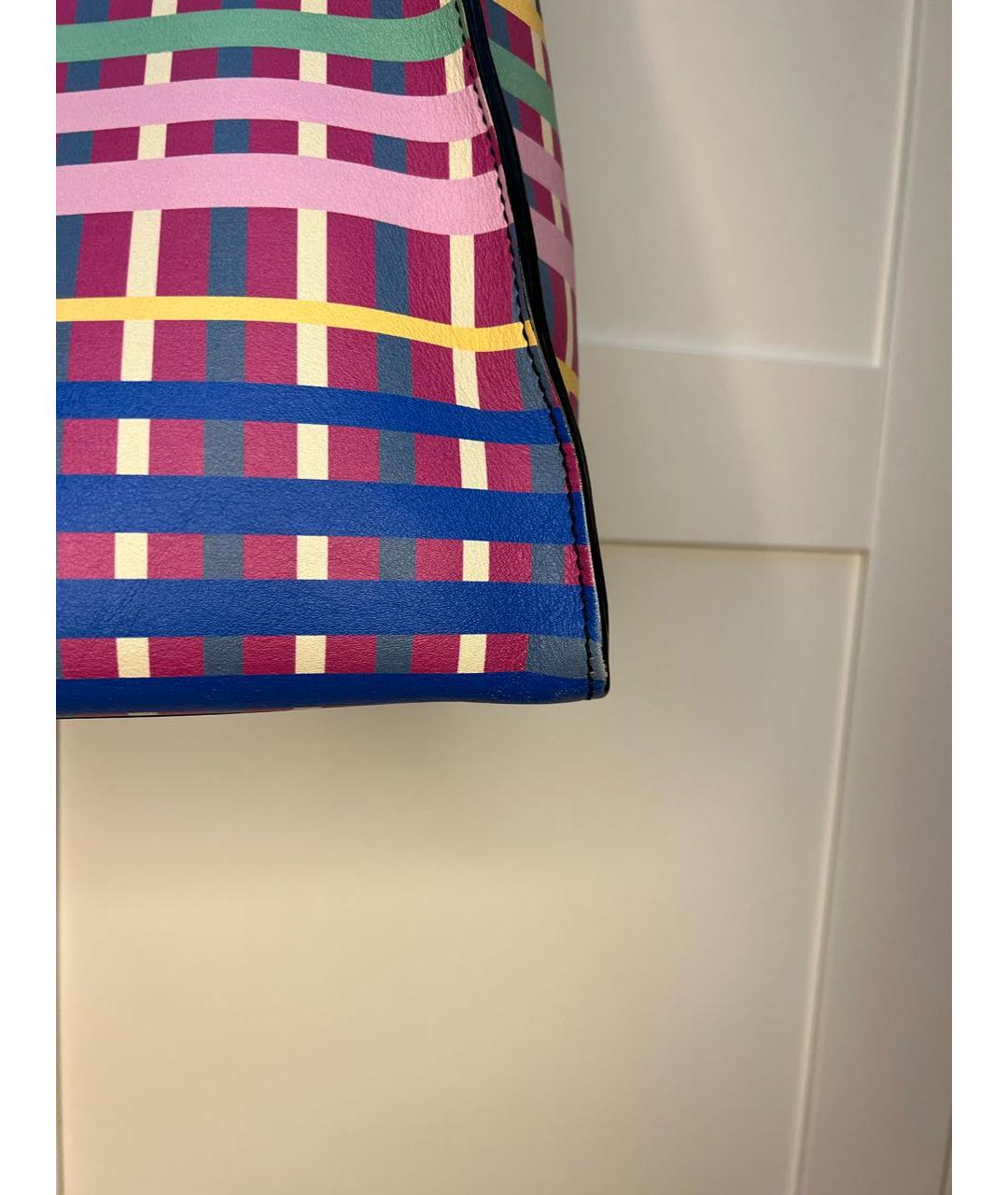 FENDI Мульти кожаная сумка тоут, фото 8