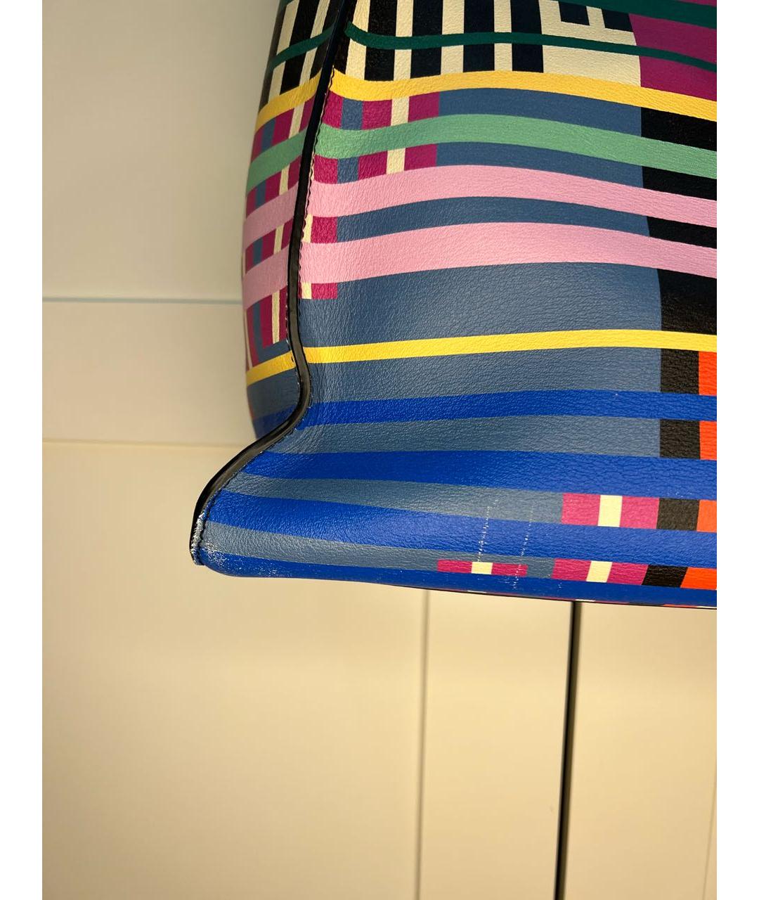 FENDI Мульти кожаная сумка тоут, фото 4