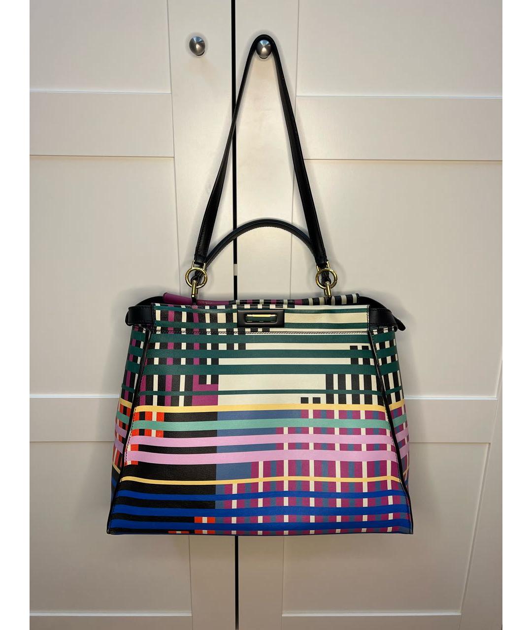 FENDI Мульти кожаная сумка тоут, фото 2