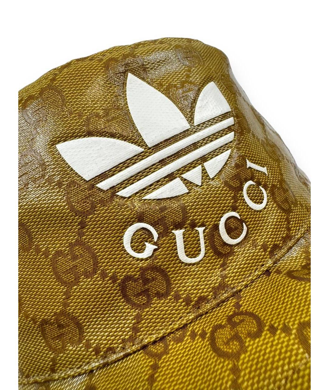 GUCCI Коричневая шляпа, фото 4