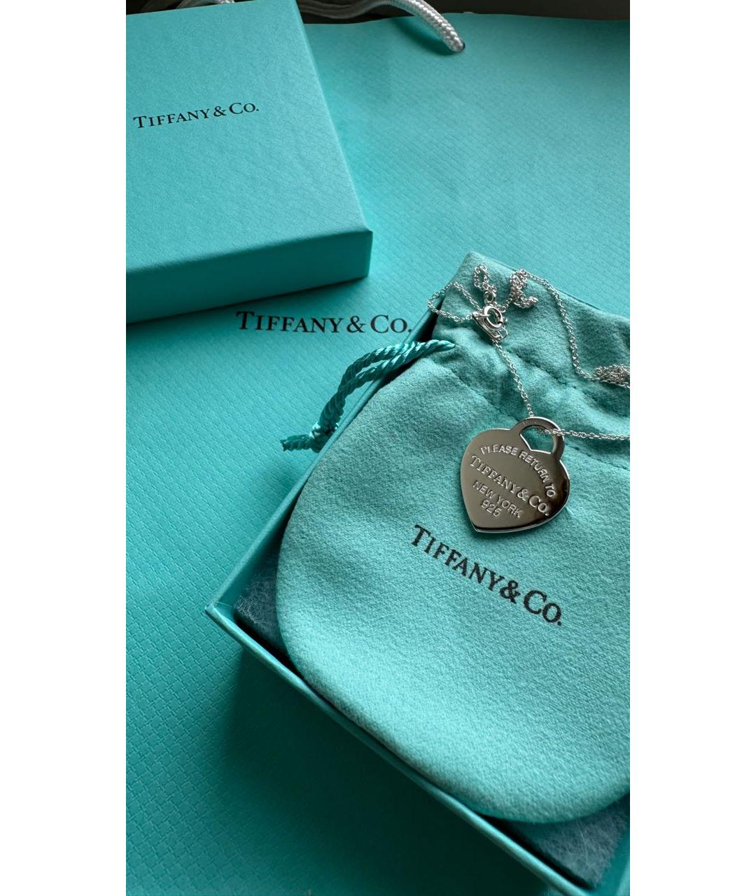 TIFFANY&CO Серебряная подвеска, фото 2