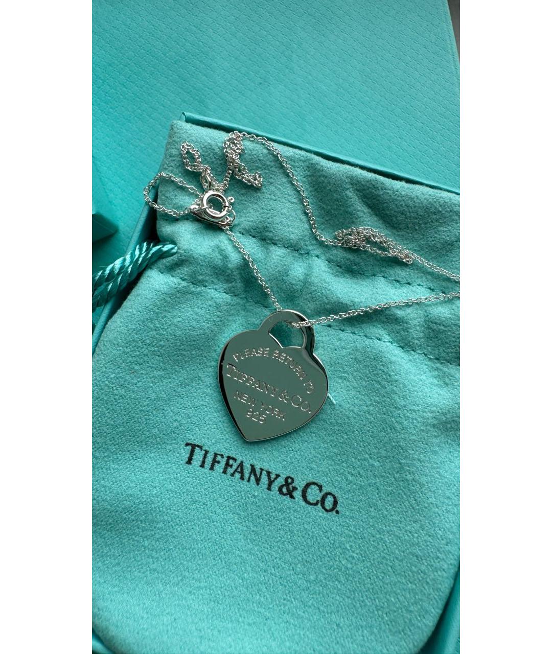 TIFFANY&CO Серебряная подвеска, фото 3