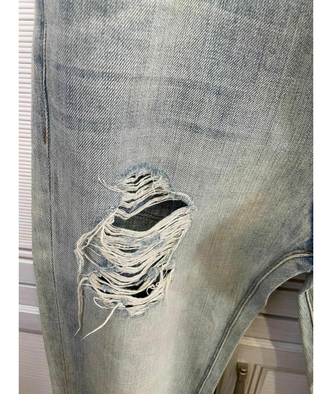HUDSON Голубые прямые джинсы, фото 6