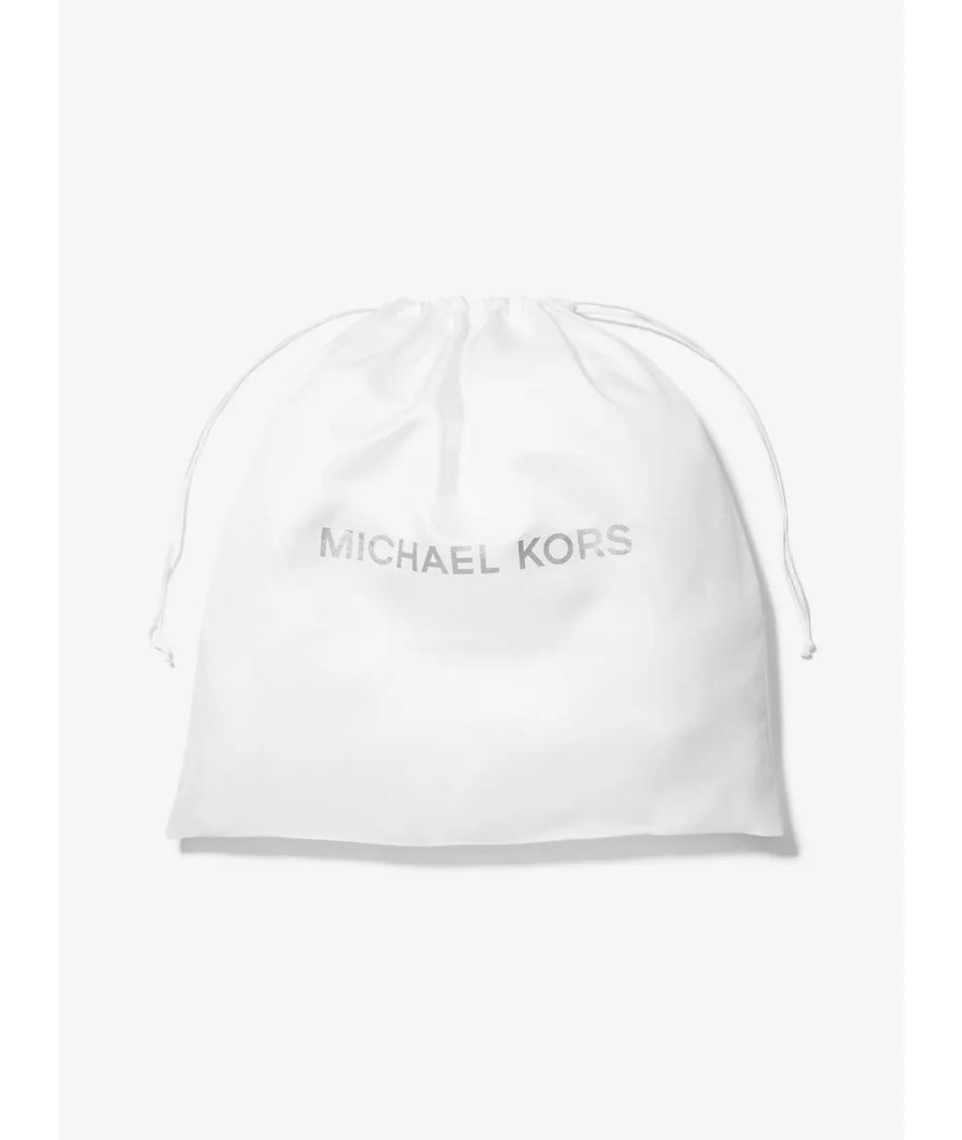 MICHAEL KORS Розовая кожаная сумка через плечо, фото 5