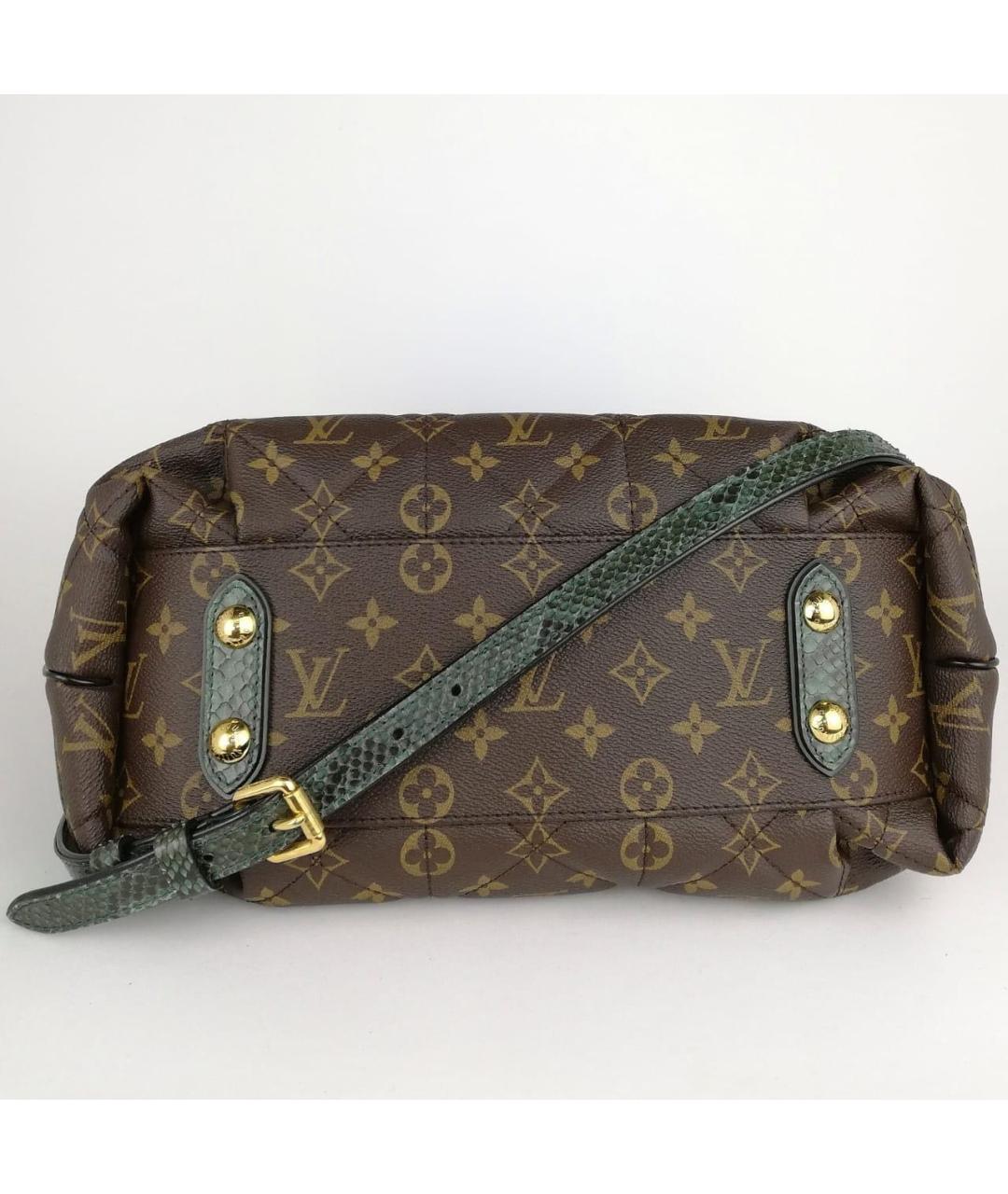 LOUIS VUITTON Коричневая сумка тоут, фото 4