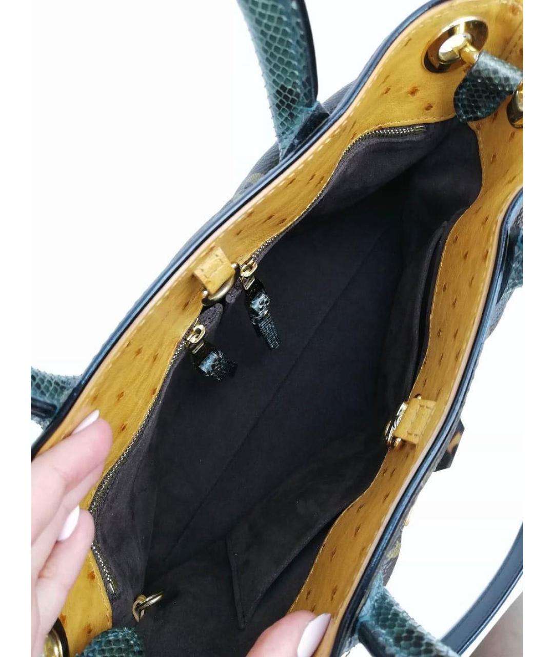 LOUIS VUITTON Коричневая сумка тоут, фото 6