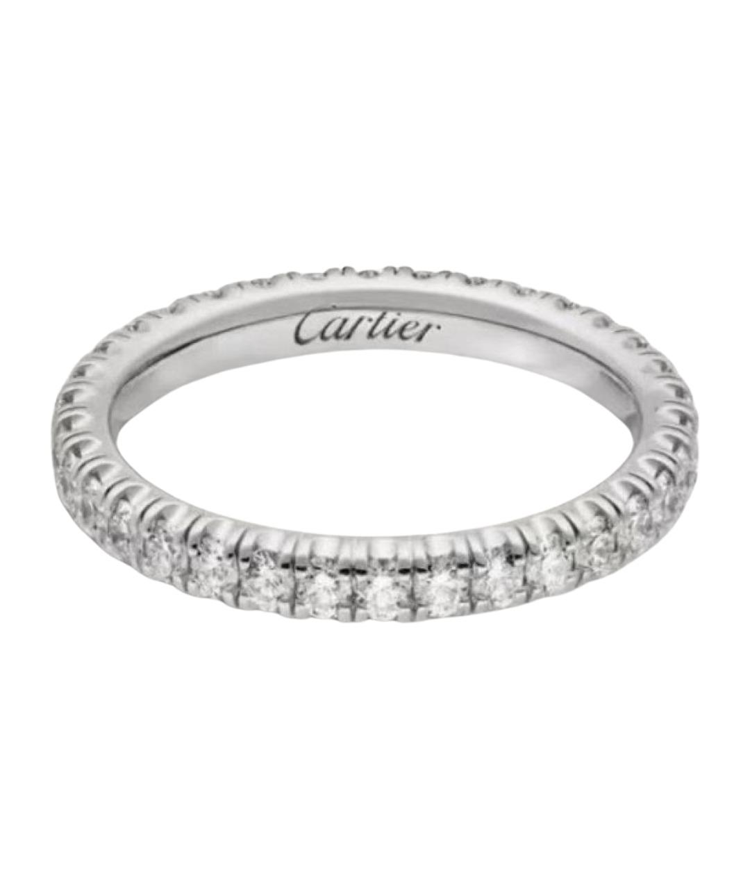CARTIER Белое кольцо из белого золота, фото 1