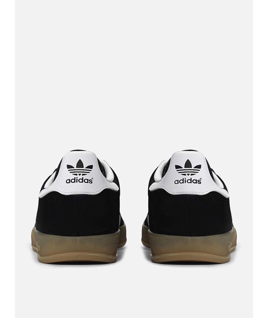 ADIDAS Зеленые кожаные низкие кроссовки / кеды, фото 4