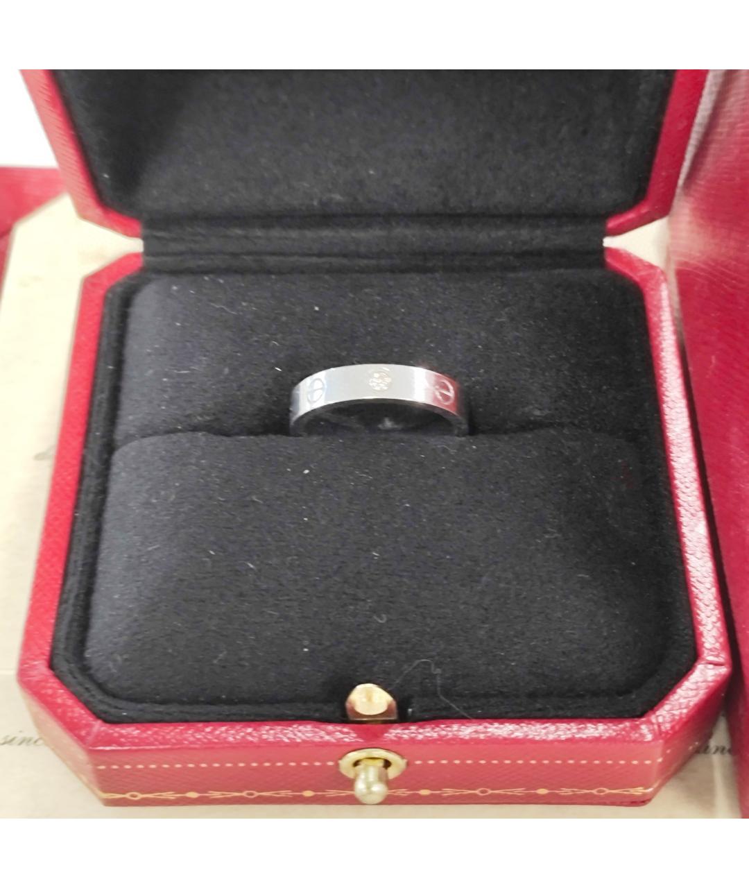 CARTIER Белое кольцо из белого золота, фото 2