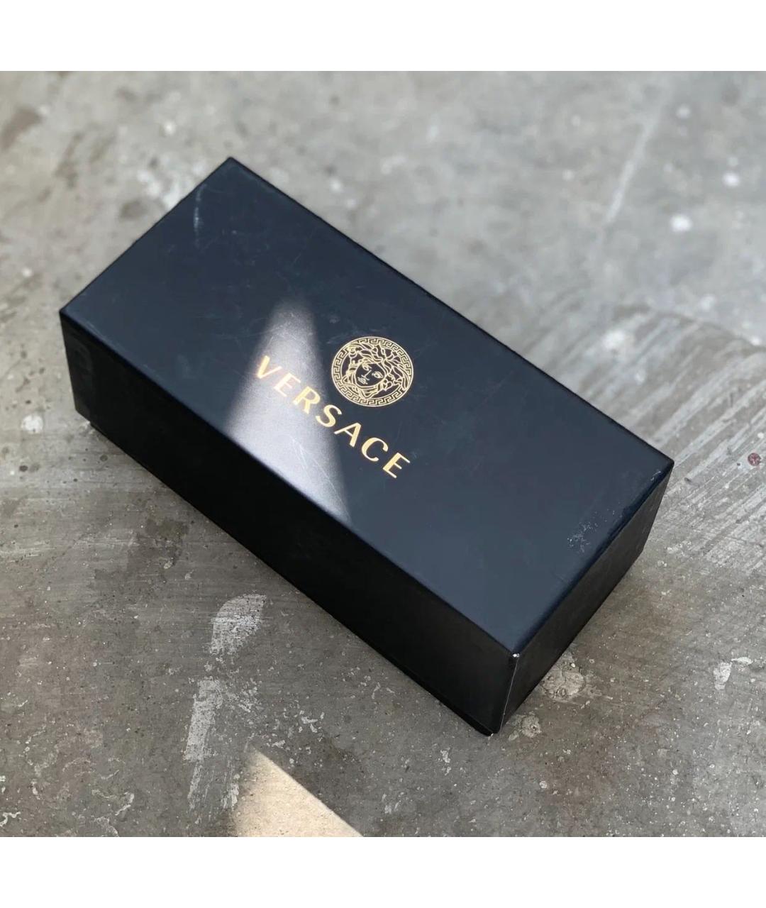 VERSACE Фиолетовые пластиковые солнцезащитные очки, фото 8