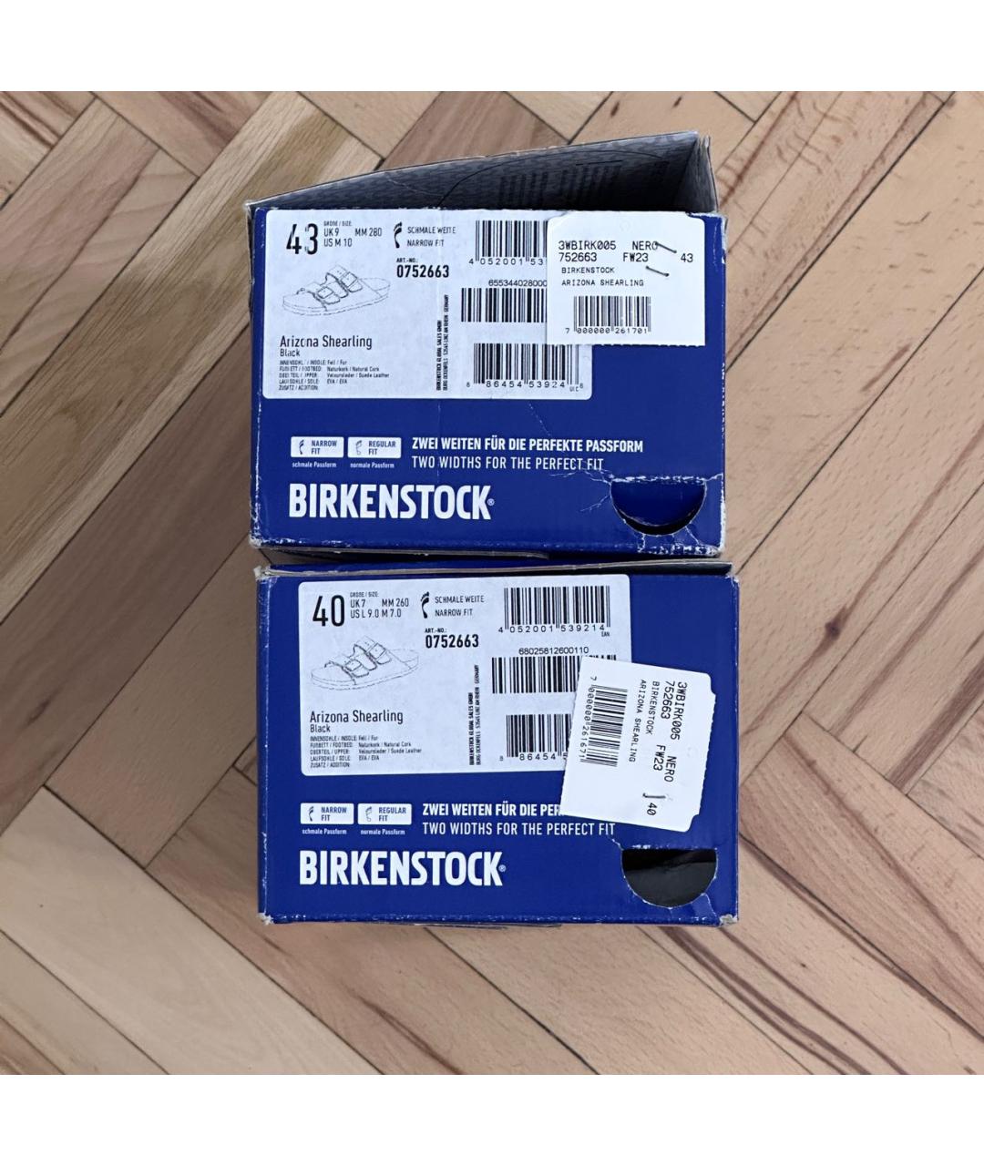 BIRKENSTOCK Черные замшевые сандалии, фото 7