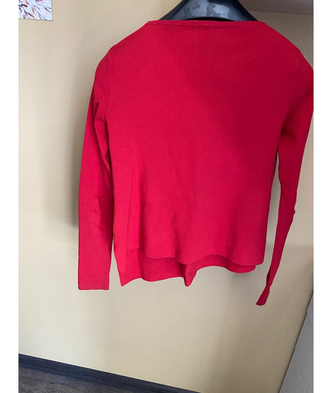PINKO Красный вискозный джемпер / свитер, фото 2