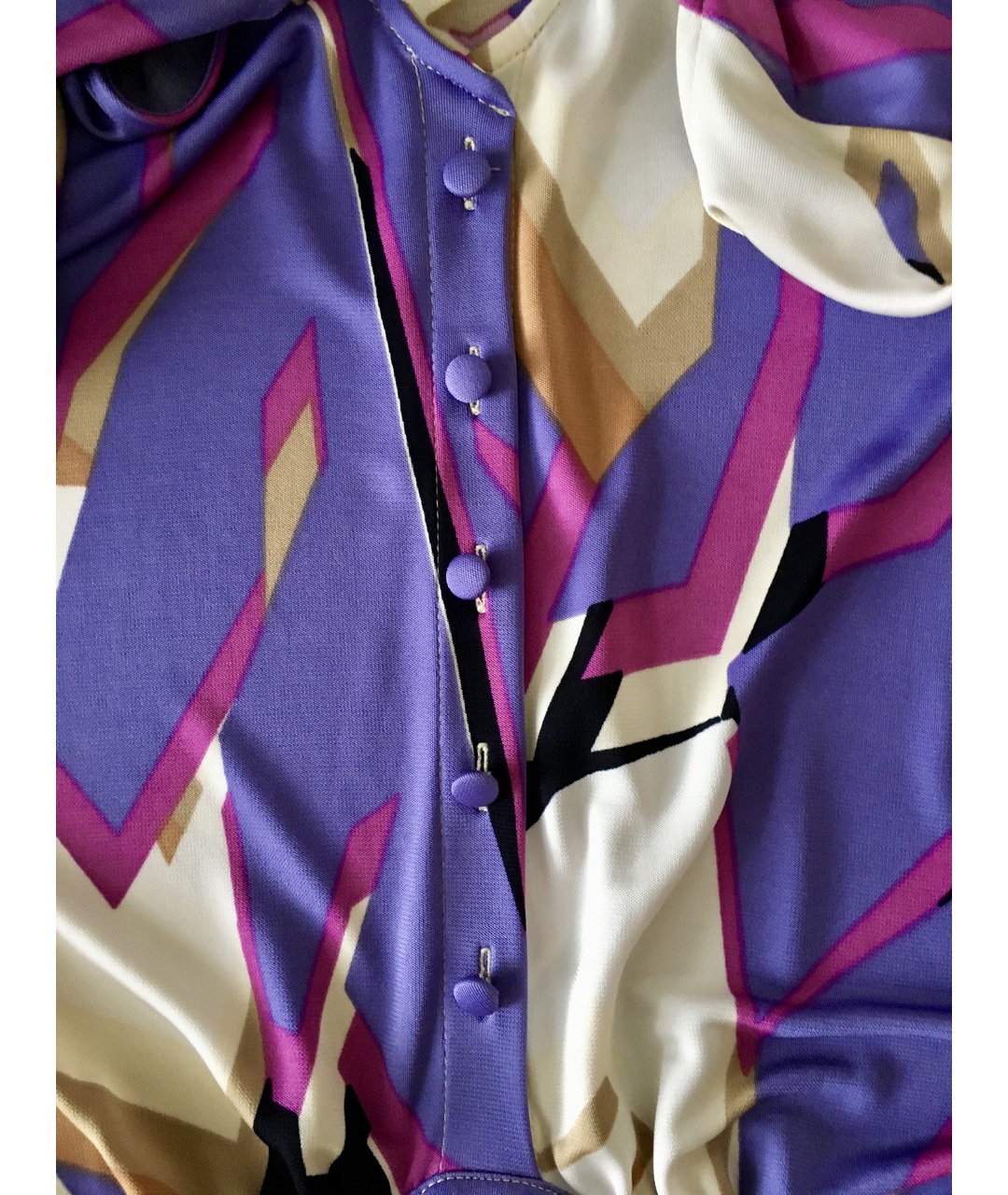 CLIPS Фиолетовое вискозное повседневное платье, фото 6