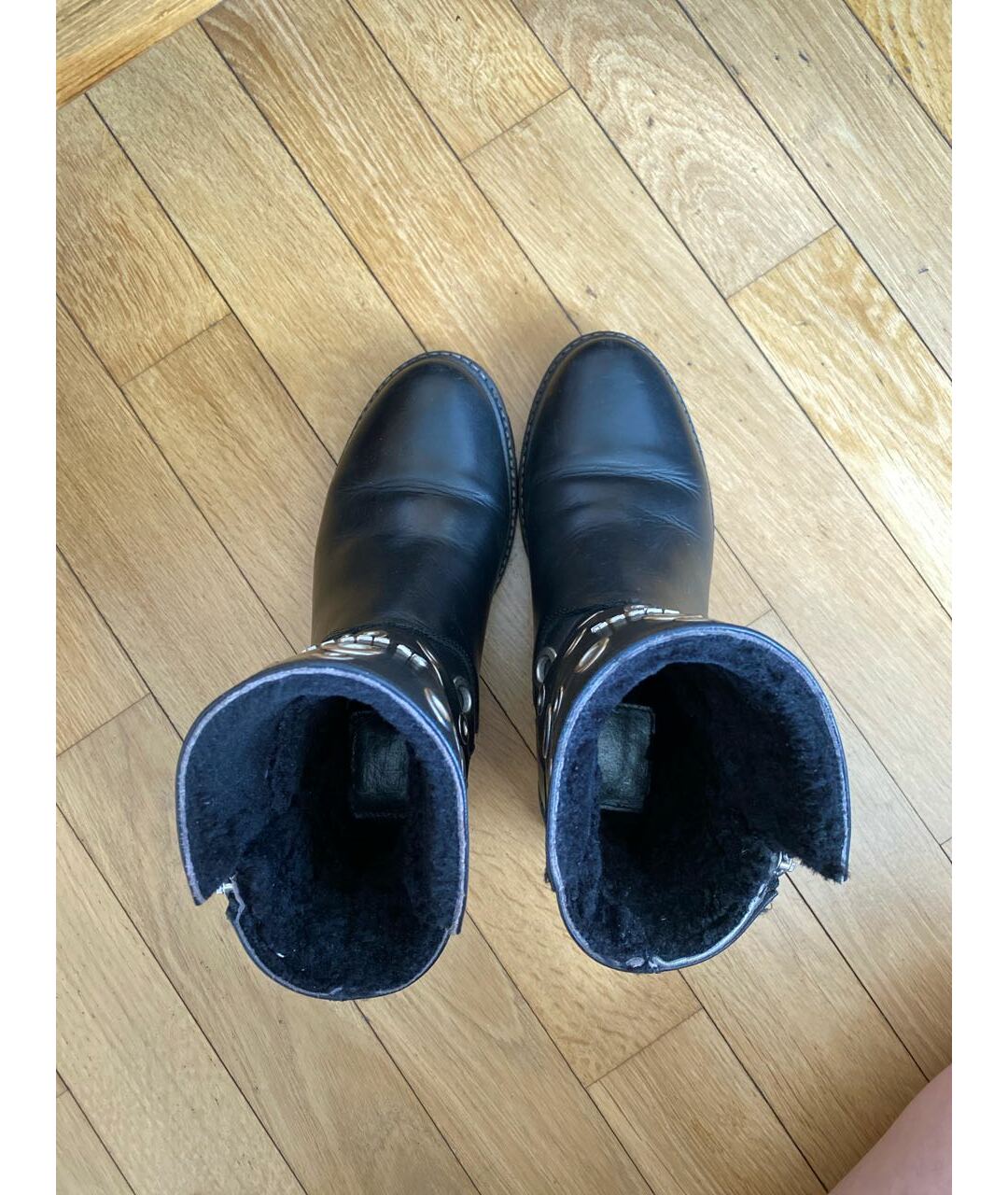 GIANFRANCO FERRE Черные кожаные ботинки, фото 3