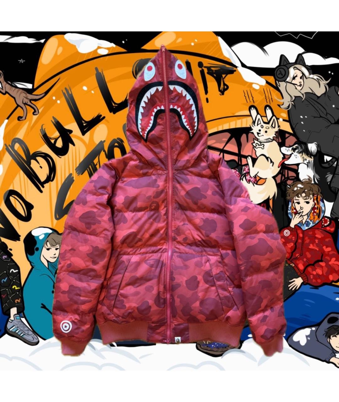 A bathing ape down jacket online