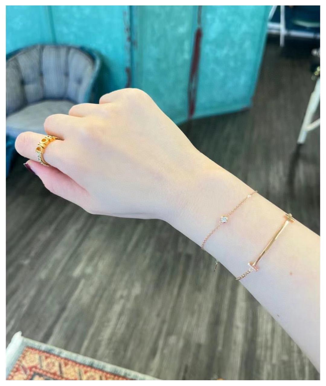 TIFFANY&CO Розовый браслет из розового золота, фото 4