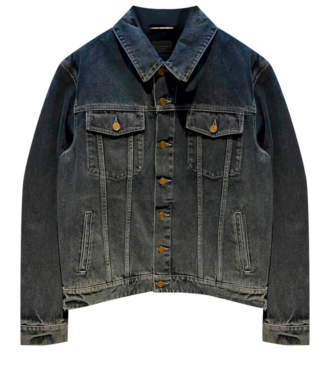 SAINT LAURENT Серая куртка, фото 1