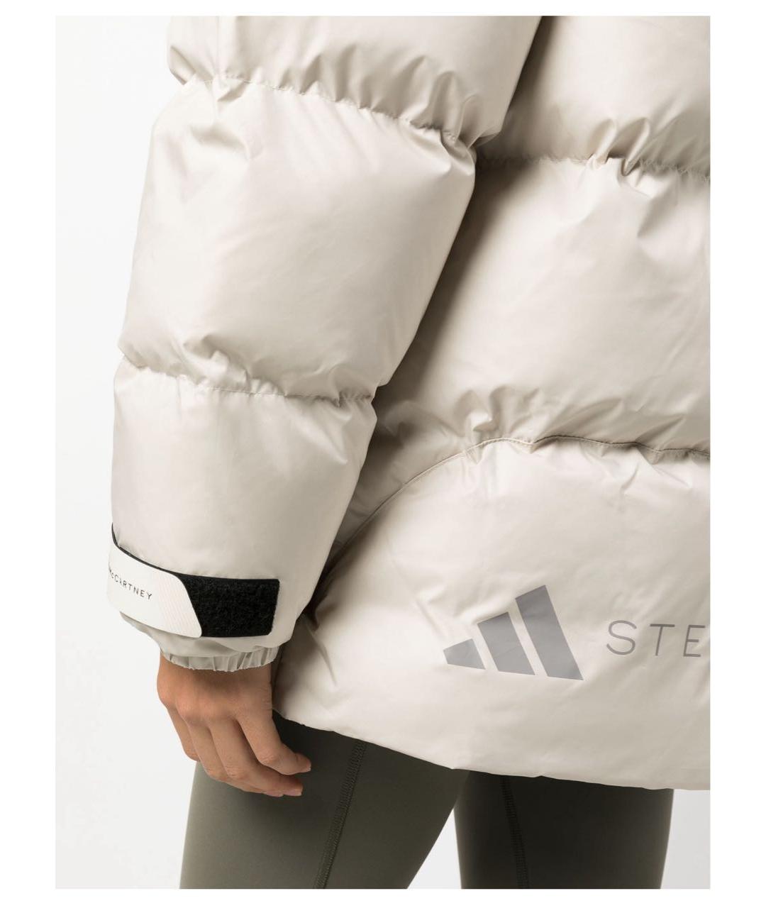 ADIDAS BY STELLA MCCARTNEY Бежевый пуховик, фото 4